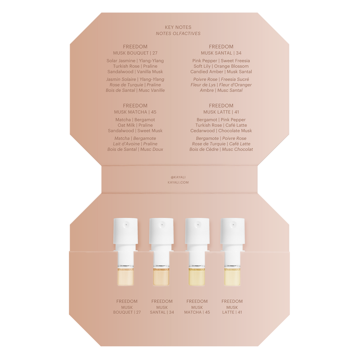 KAYALI Freedom Discovery Layering Set