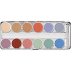 Kryolan Professional 1004 Supracolor Palette 12 Colors