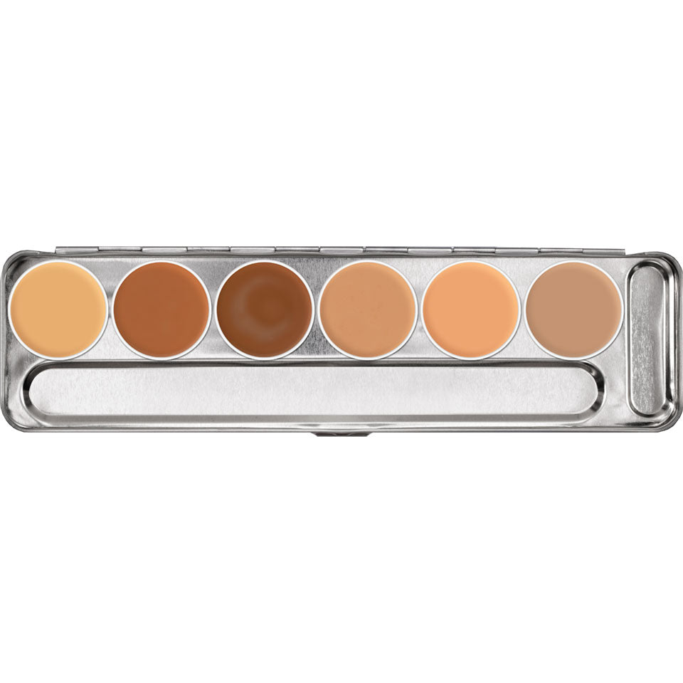 Kryolan Professional 1004 Supracolor Palette 12 Colors