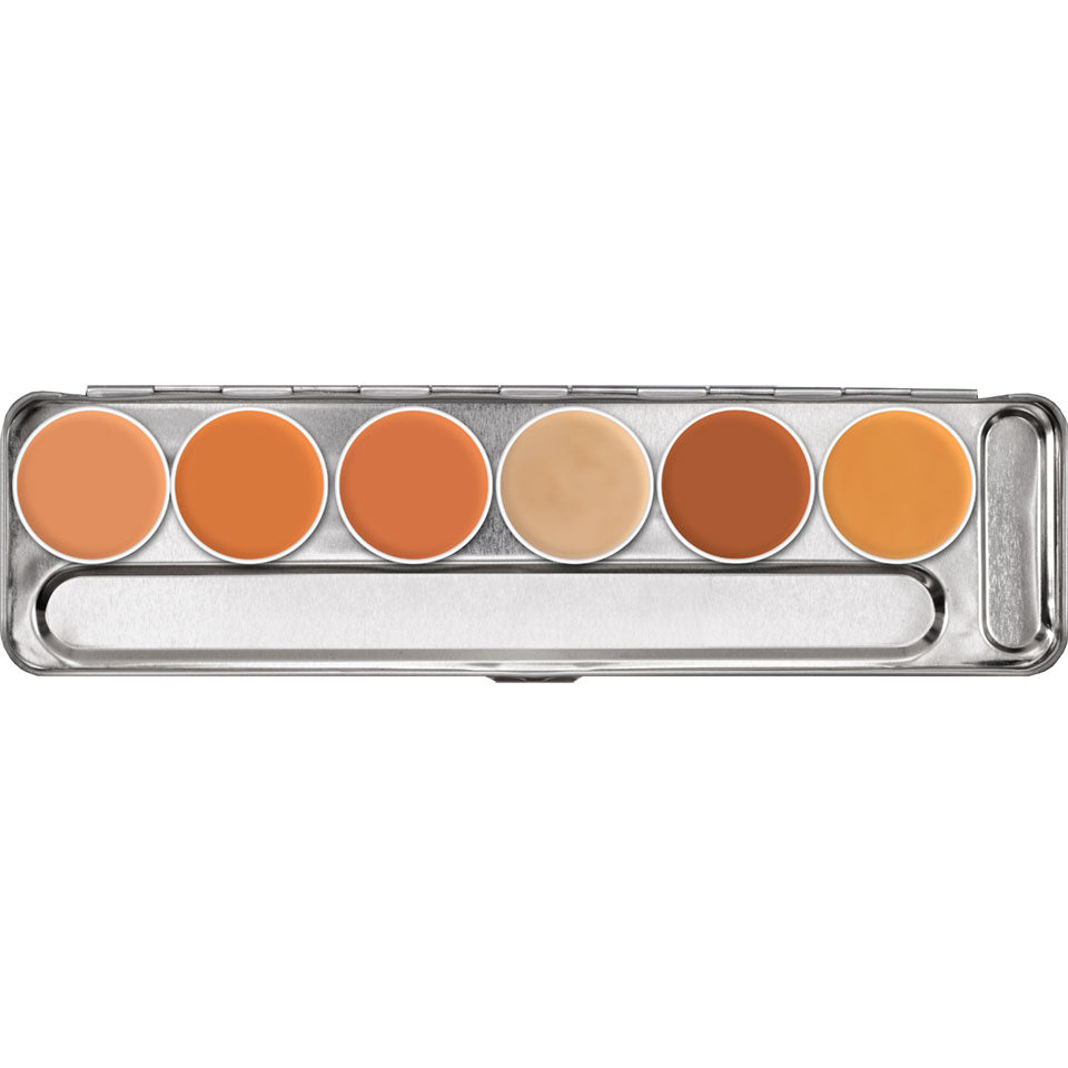 Kryolan Professional 1004 Supracolor Palette 12 Colors