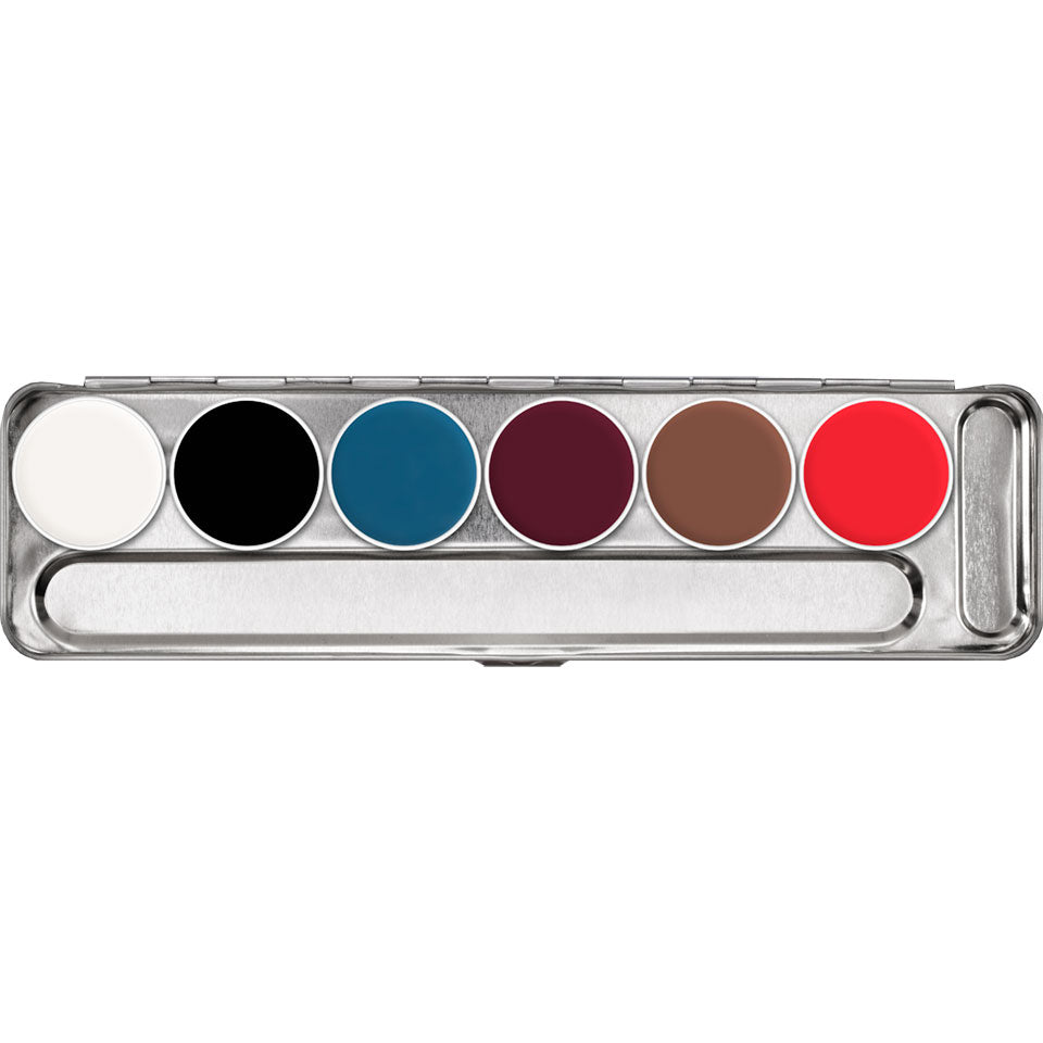 Kryolan Professional 1004 Supracolor Palette 12 Colors