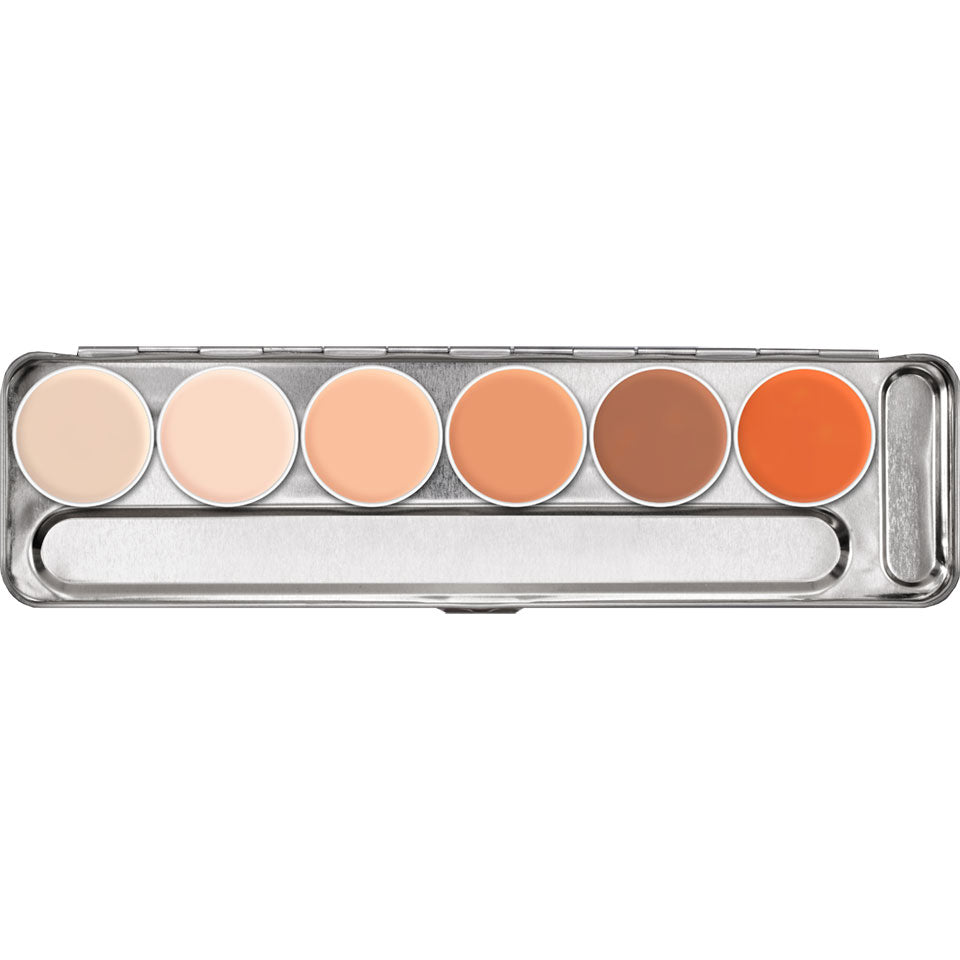 Kryolan Professional 1004 Supracolor Palette 12 Colors