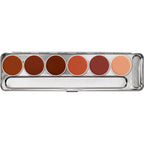 Kryolan Professional 1004 Supracolor Palette 12 Colors