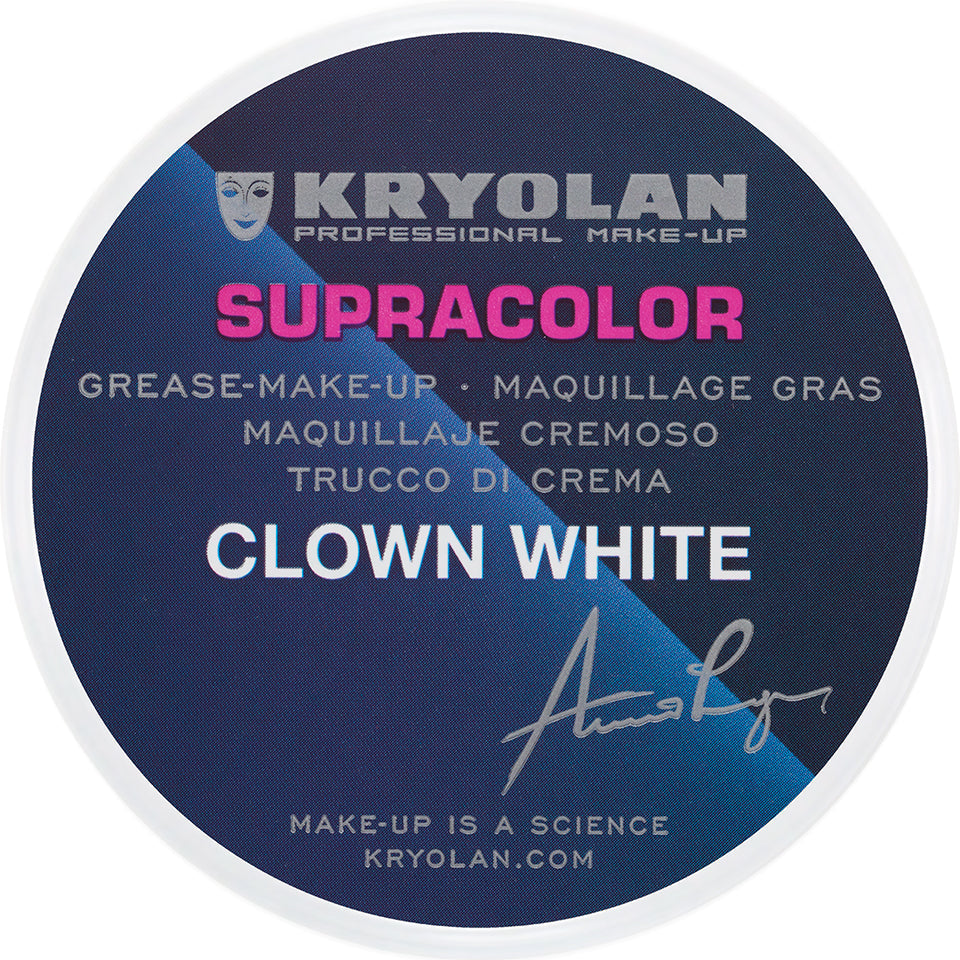 Kryolan Professional 1083 Supracolor Clown White 250 G