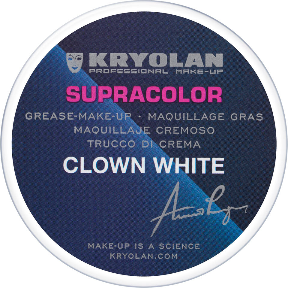 Kryolan Professional 1083 Supracolor Clown White 250 G