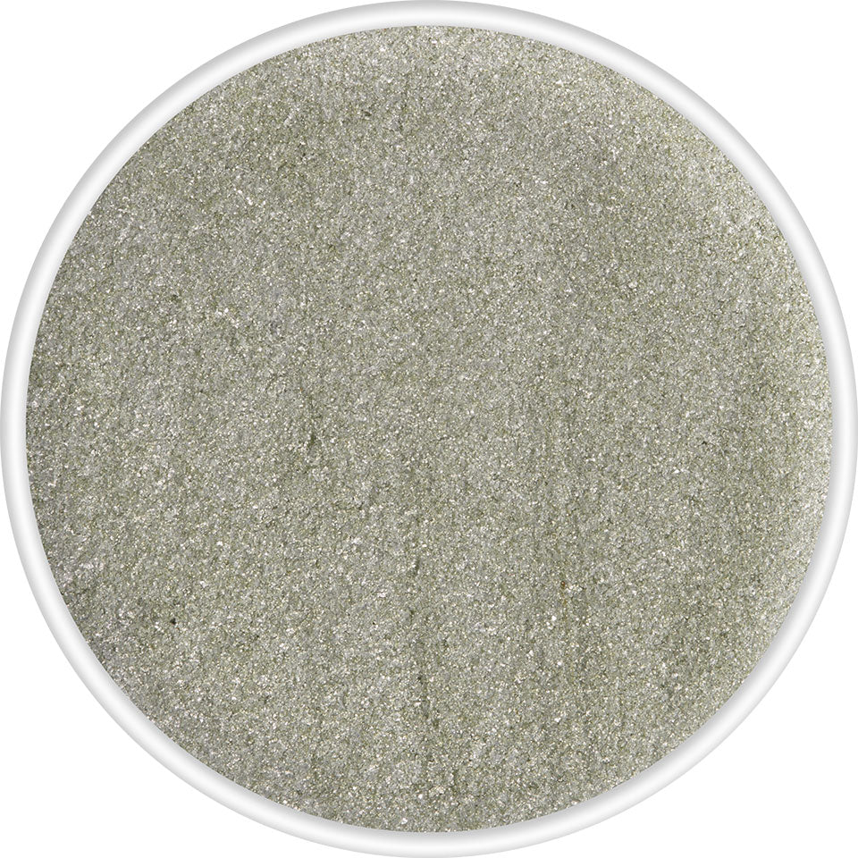 Kryolan Professional 1110 Aquacolor Metallic Refill - Silver Green
