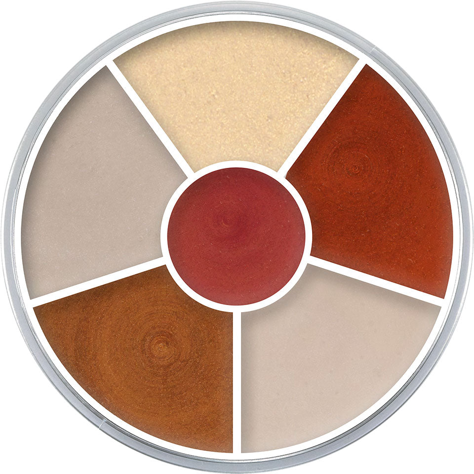 Kryolan Professional 1316 Cream Color Circle Interferenz