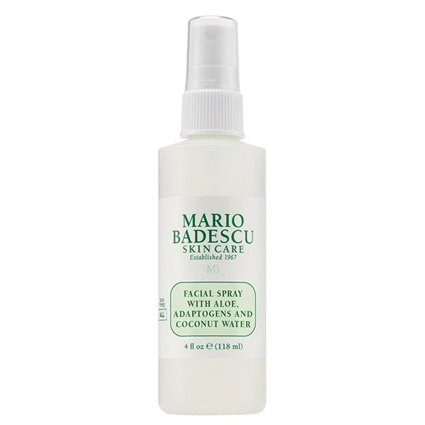 Mario Badescu Facial Spray with Aloe, Adaptogens and Coconut Water 4oz
