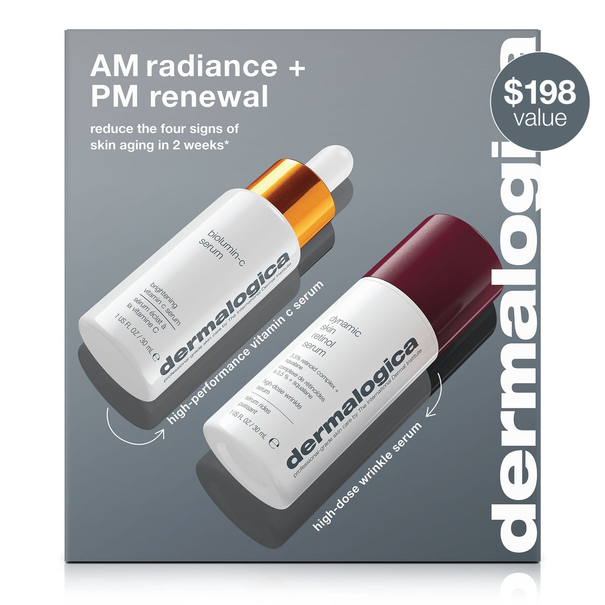 Dermalogica AM Radiance + PM Renewal Kit
