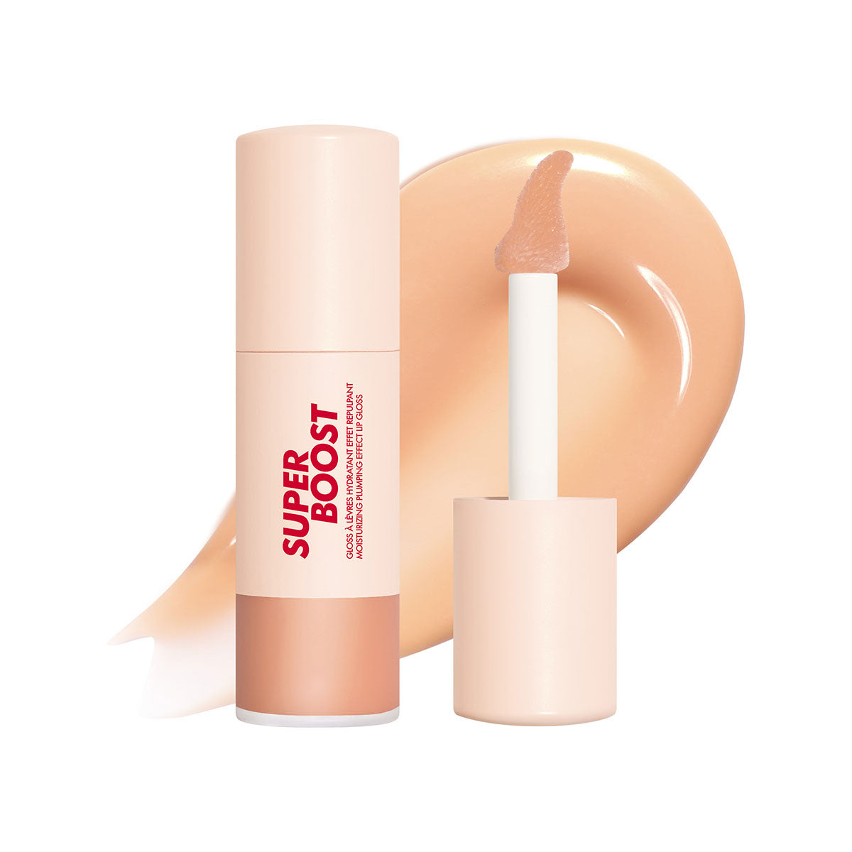 Make Up For Ever Super Boost Lip Gloss - 04 LATTE GLAZE