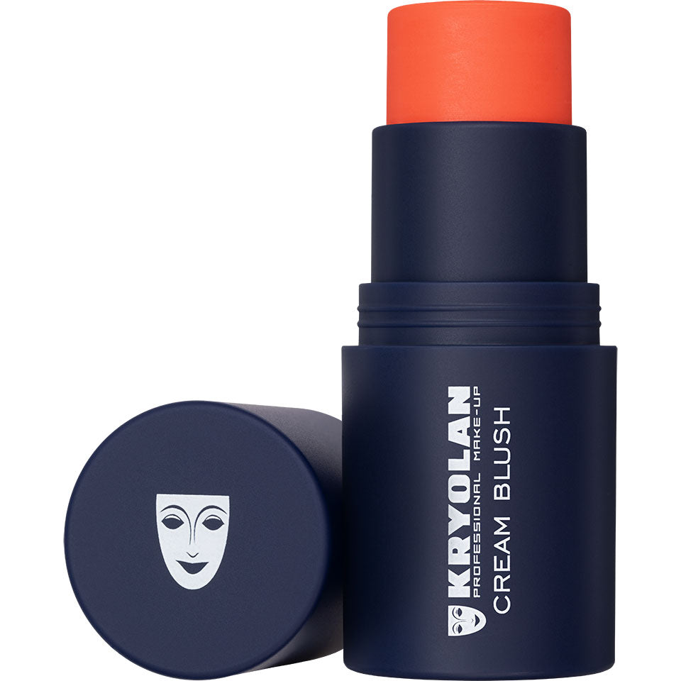 Kryolan Professional 5021 Cream Blush Stick - TANGERINE DREAM