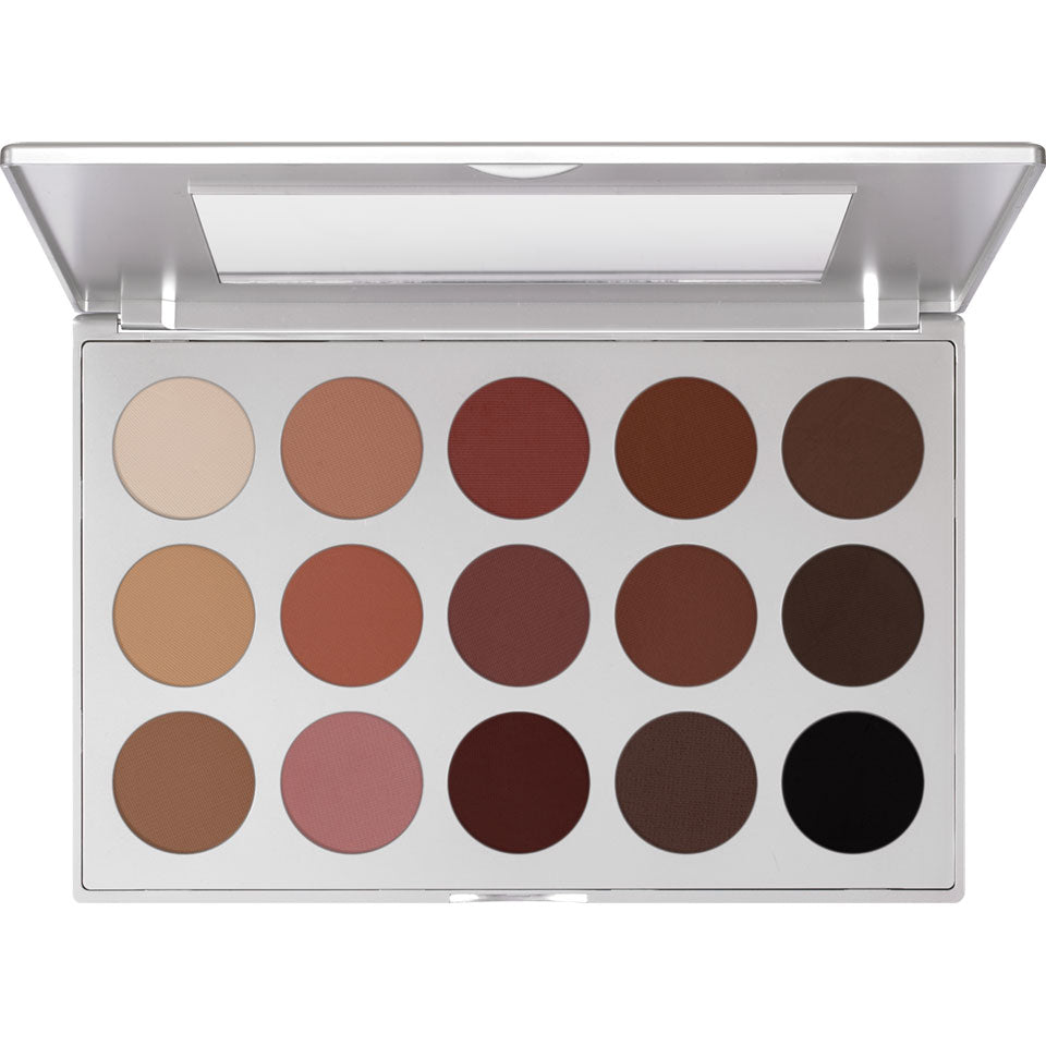 Kryolan Professional 5315 Eye Shadow Palette 15 Colors