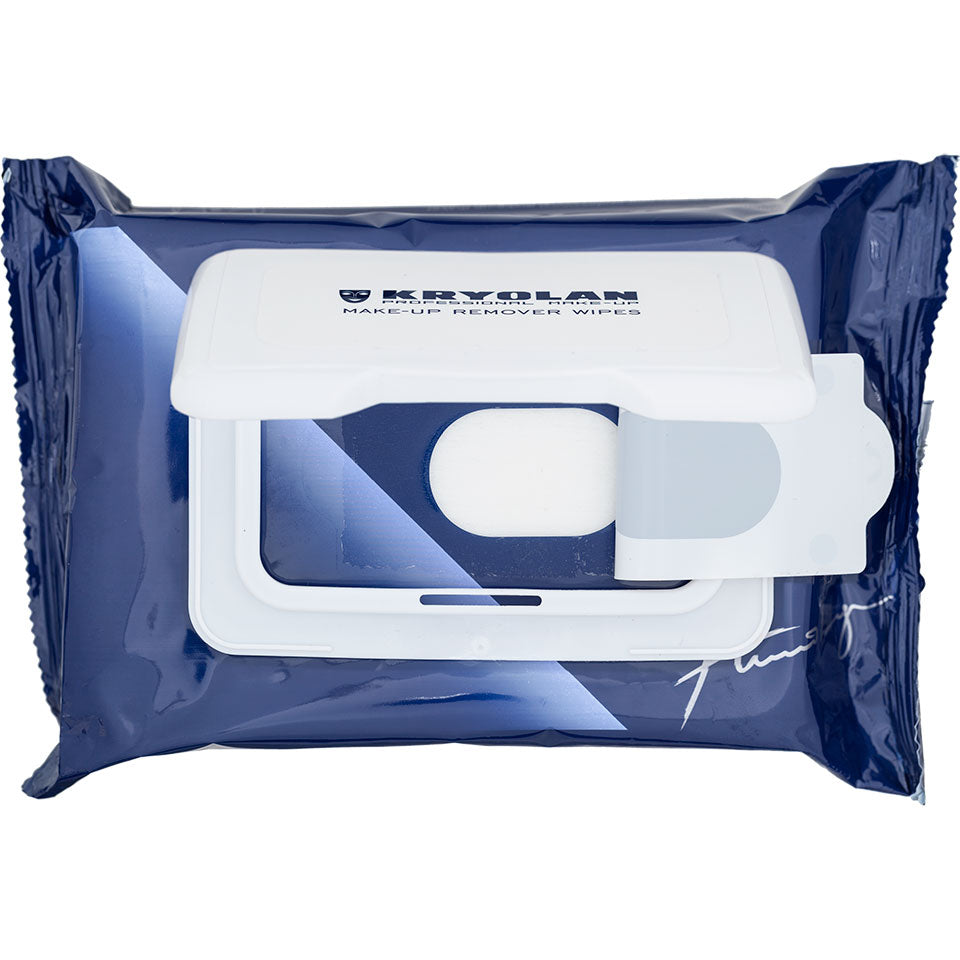 Kryolan 5623 Make-Up Remover Wipes Soft Pack 48ct