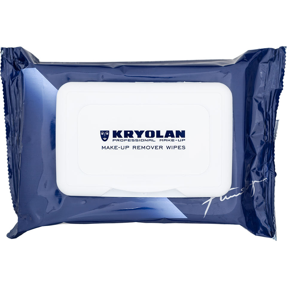 Kryolan 5623 Make-Up Remover Wipes Soft Pack 48ct