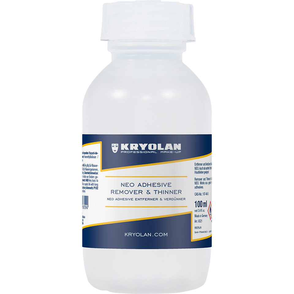Kryolan Professional 6521 NEO Adhesive Remover & Thinner 100ml