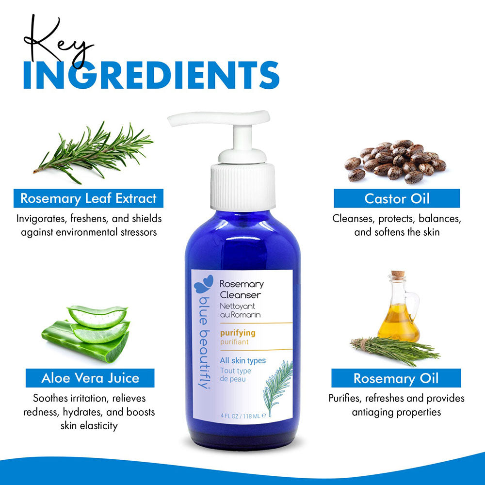 Blue Beautifly Rosemary Cleanser 4oz