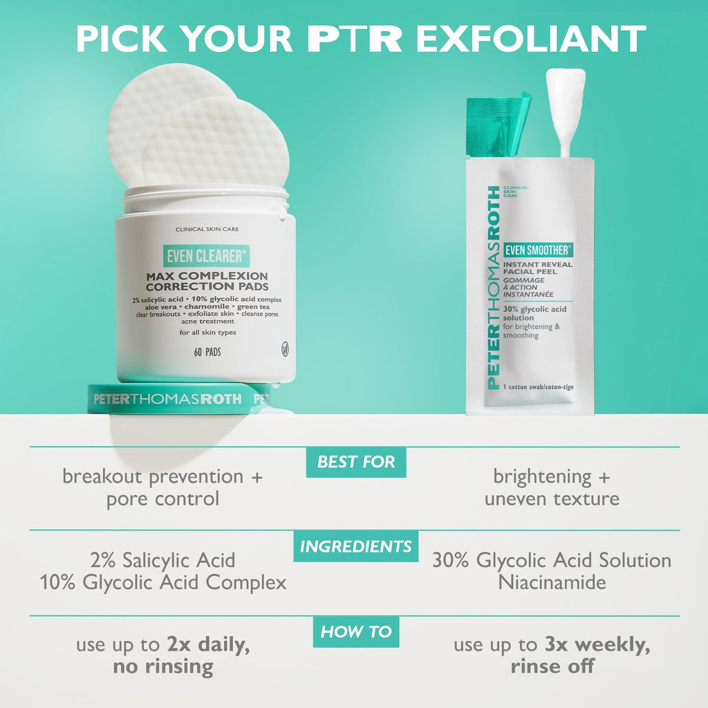 Peter Thomas Roth Even Clearer™ Max Complexion Correction Pads