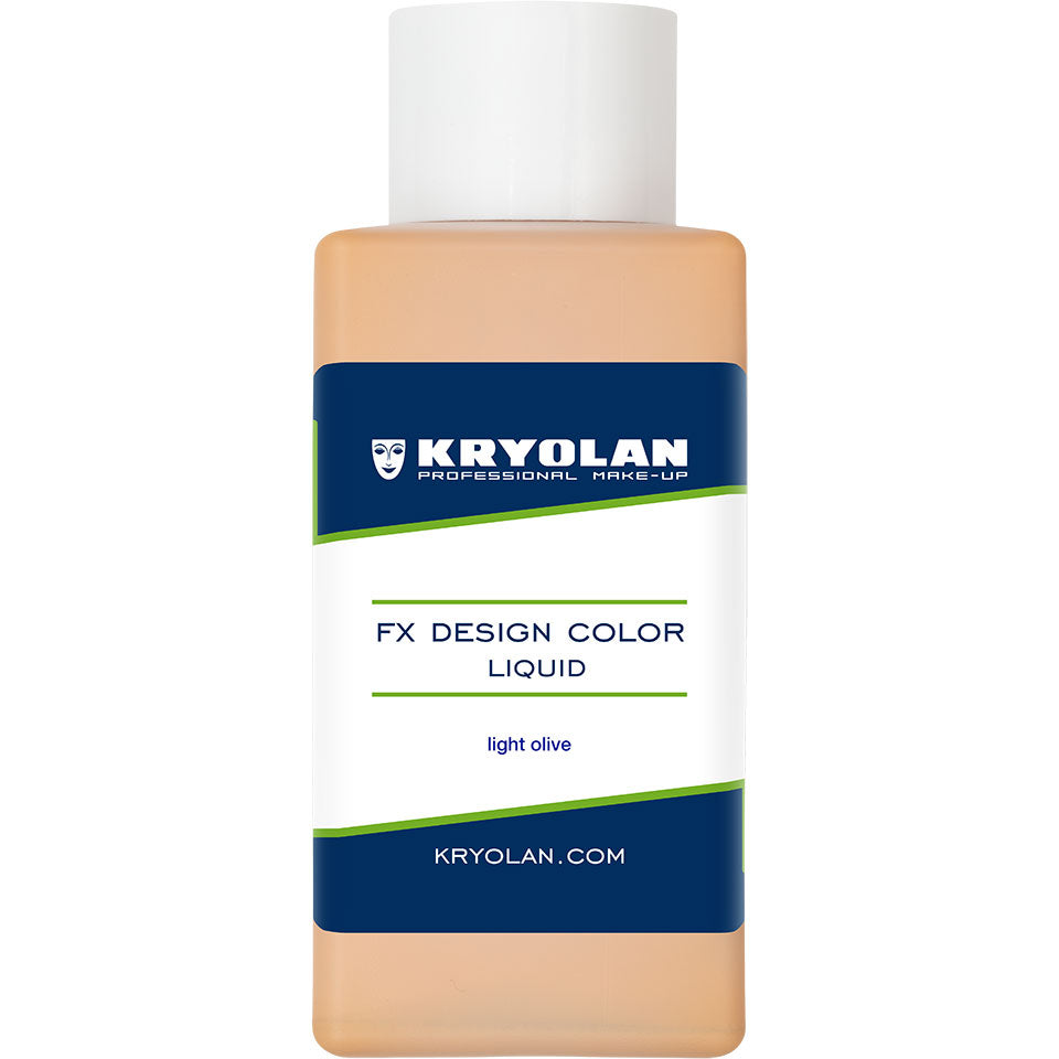 Kryolan Professional 8150 FX Design Color Liquid 50ml - Light Olive