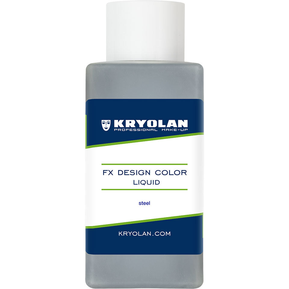 Kryolan Professional 8150 FX Design Color Liquid 50ml - Steel