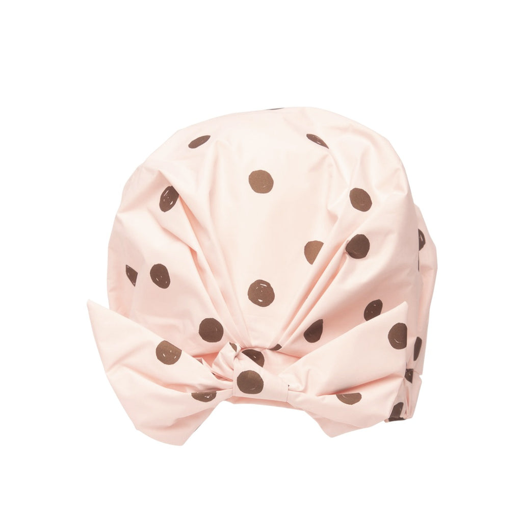 Kitsch Luxury Shower Cap - Blush Dot