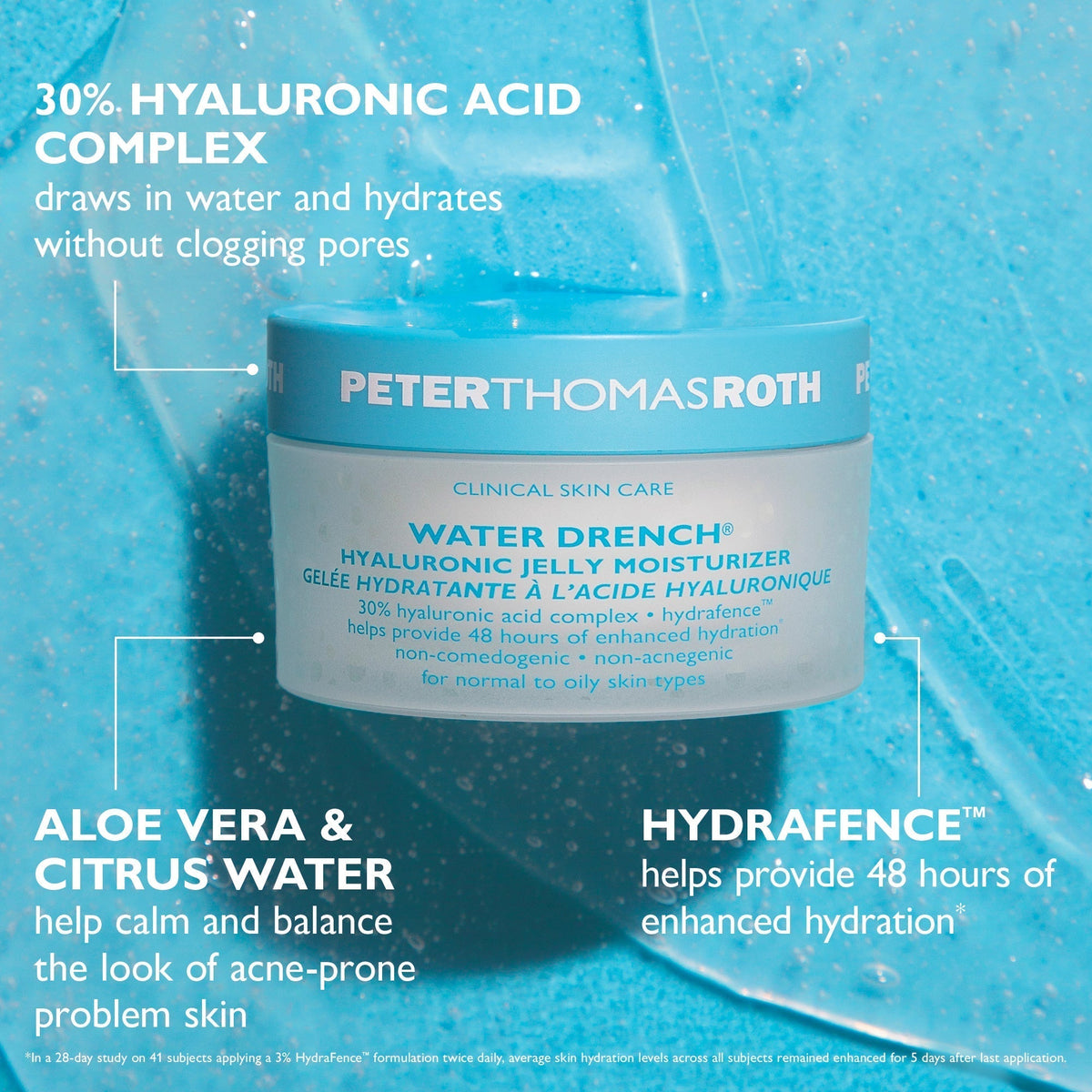 Peter Thomas Roth Water Drench Hyaluronic Jelly Moisturizer 1.7oz