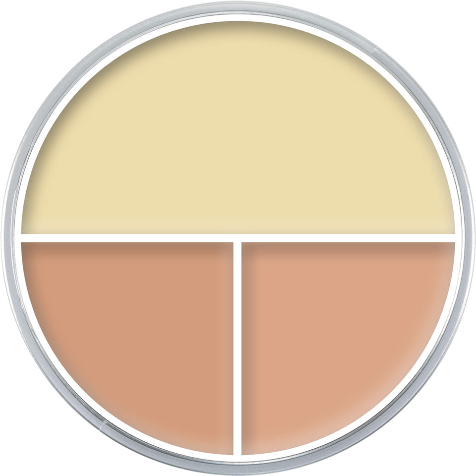 Kryolan Professional 9013 Foundation Trio