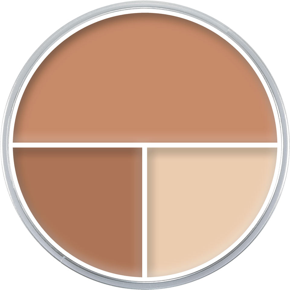Kryolan Professional 9013 Foundation Trio