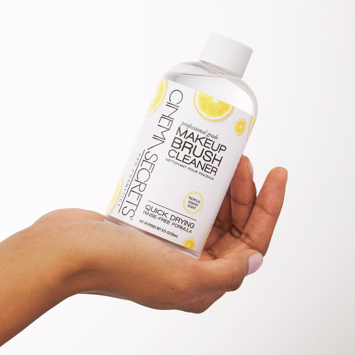 Cinema Secrets Tropical Lemon Makeup Brush Cleaner 8oz