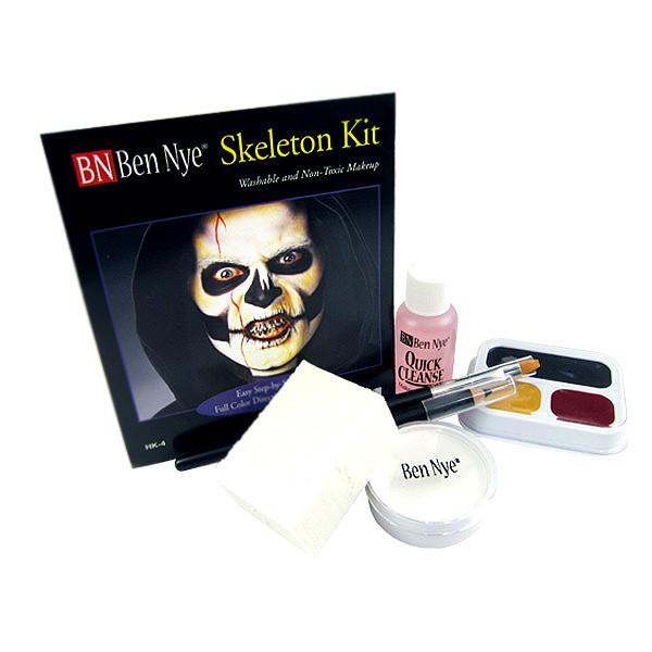 Ben Nye HK Halloween and Character Kit - HK-4 Skeleton