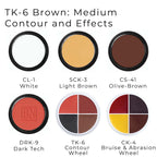 Ben Nye TK Theatrical Kit + Gift with Purchase 8oz Brush Cleaner
