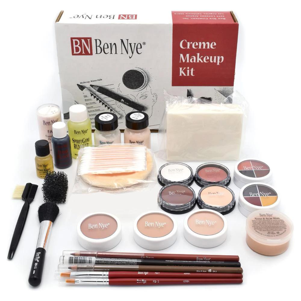 Ben Nye TK Theatrical Kit + Gift with Purchase 8oz Brush Cleaner