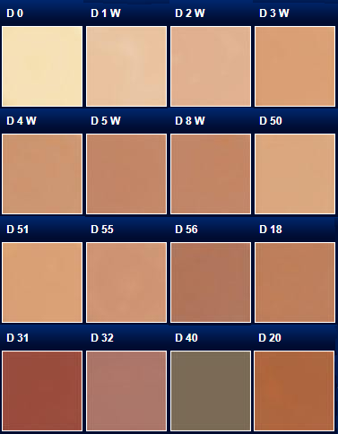 Dermacolor 71006 Camouflage Creme Mini-Palette 16 Colors - D2