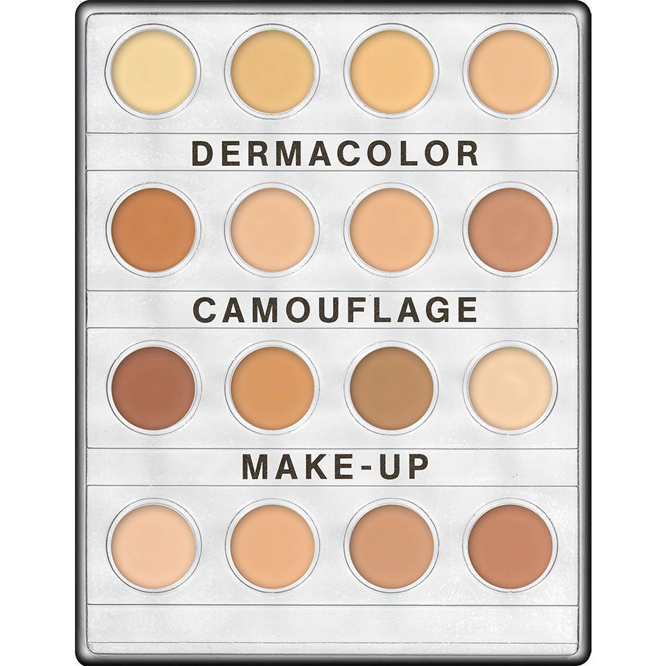 Dermacolor 71006 Camouflage Creme Mini-Palette 16 Colors - LM