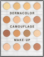 Kryolan Professional 71006 Camouflage Creme Mini-Palette 16 Colors