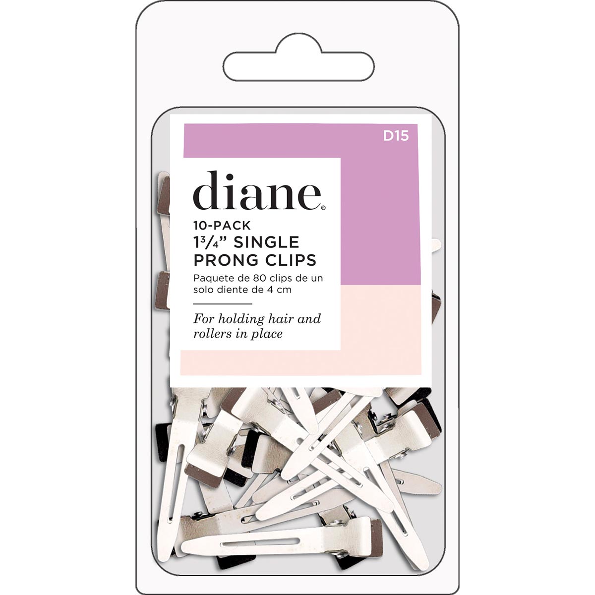 Fromm Diane D15 Single Prong Clips 80pk