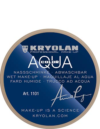 Kryolan Professional 1101 Aquacolor 8 ML - Ivory