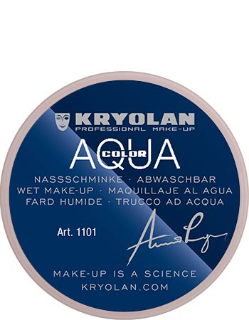 Kryolan Professional 1101 Aquacolor 8 ML - TV White