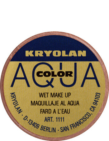 Kryolan Professional 1111 Aquacolor Metallic 8ml - Copper