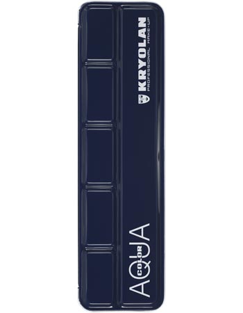 Kryolan Professional 1107 Aquacolors Palette 6 Colors - Bbb
