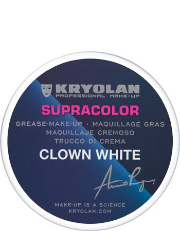 Kryolan Professional 1081 Supracolor Clown White 30 G