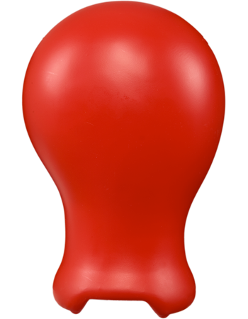 Kryolan Professional 3030 Red Plastic Bald Cap Mold Block