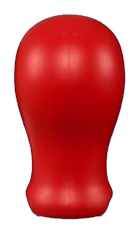 Kryolan Professional 3030 Red Plastic Bald Cap Mold Block