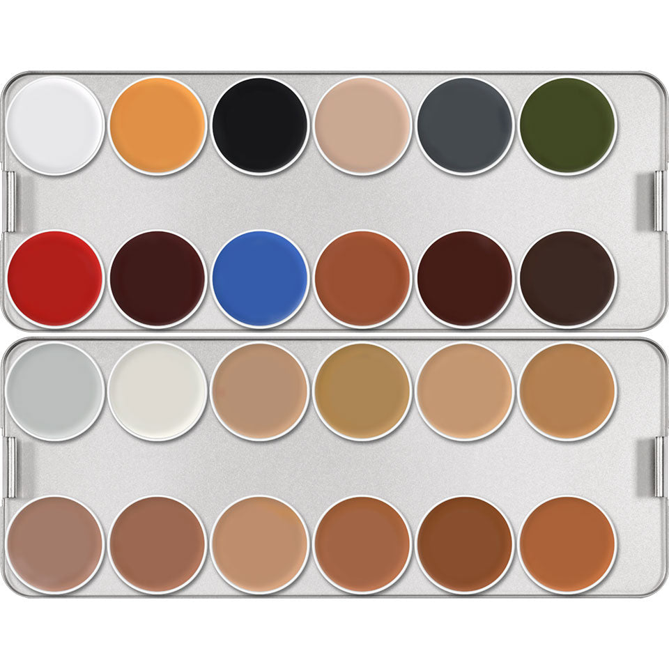 Kryolan 1008 Supracolor Palette 24 Colors - N