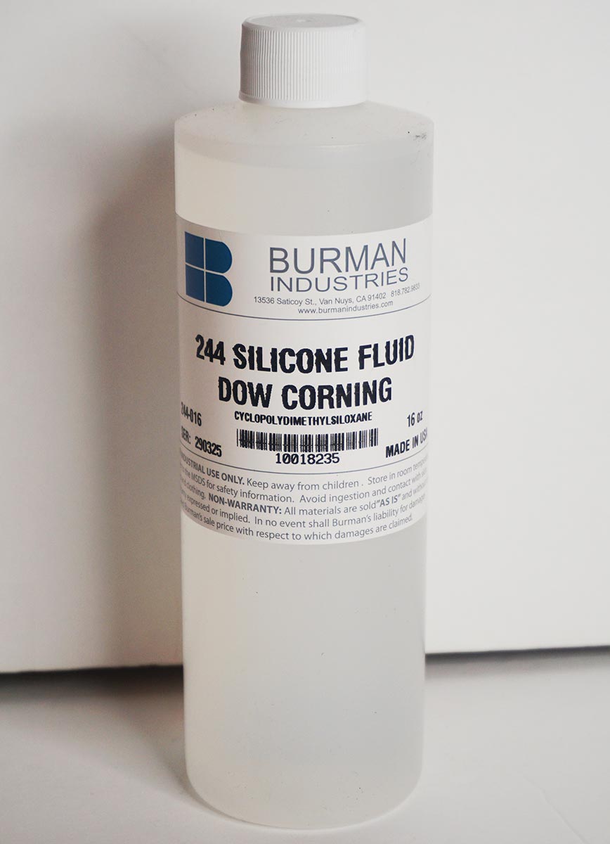 Burman 244 Silicone Fluid 16oz