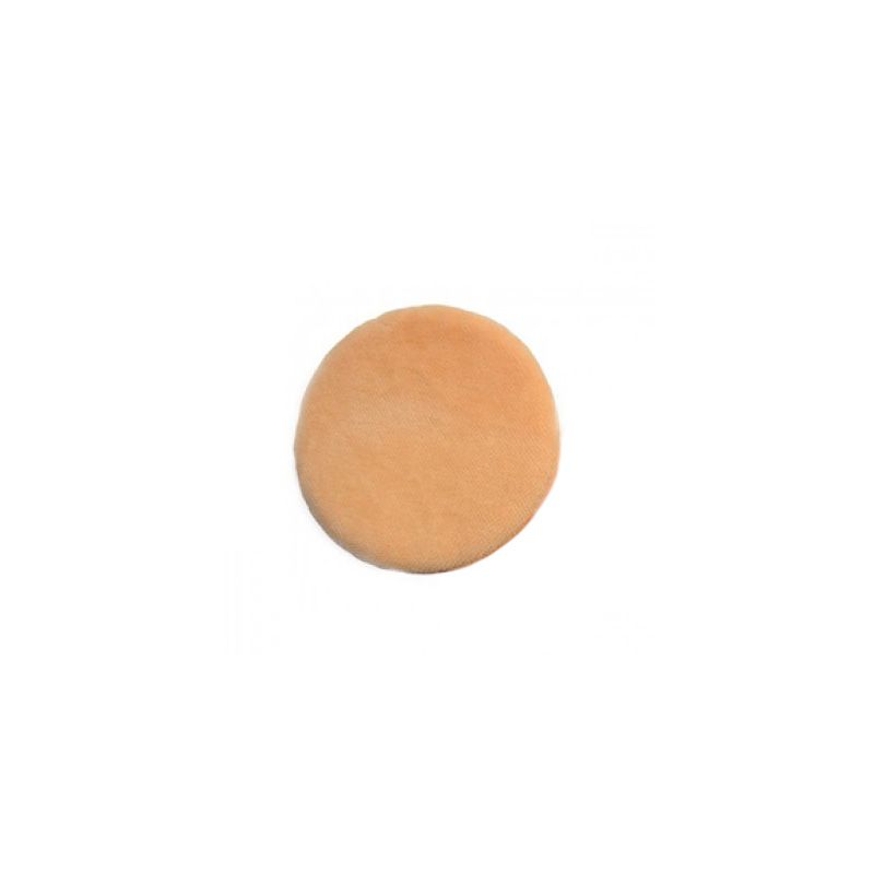 NBS Puff 3-3/4 Inch Peach Velour 1 Pack