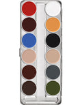 Kryolan Professional 1004 Supracolor Palette 12 Colors - B