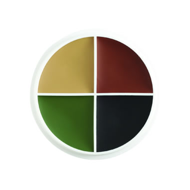 Ben Nye CK FX Color Wheels - CK-15 Camouflage