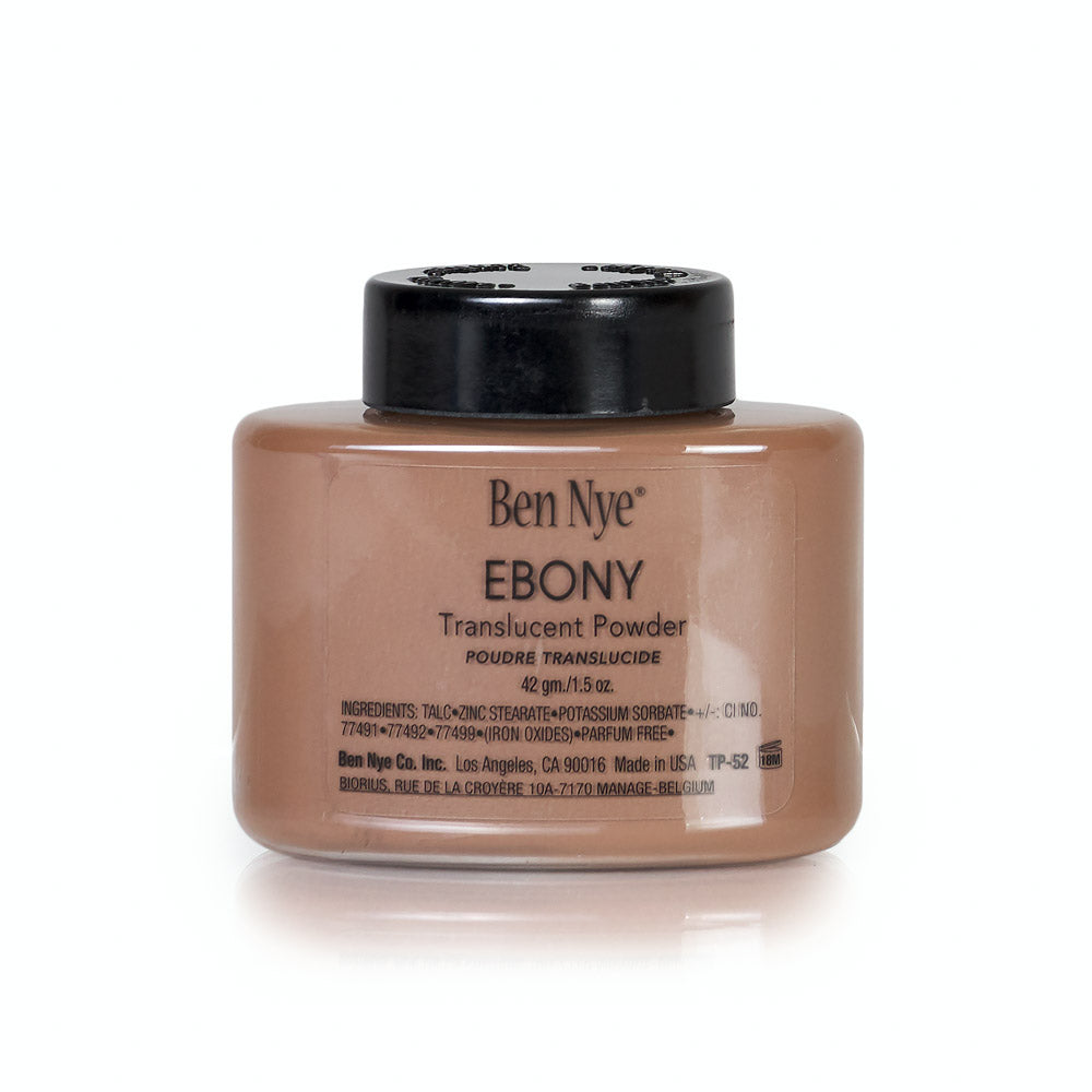 Ben Nye TP Translucent Face Powder 1.2oz - TP-52 Ebony