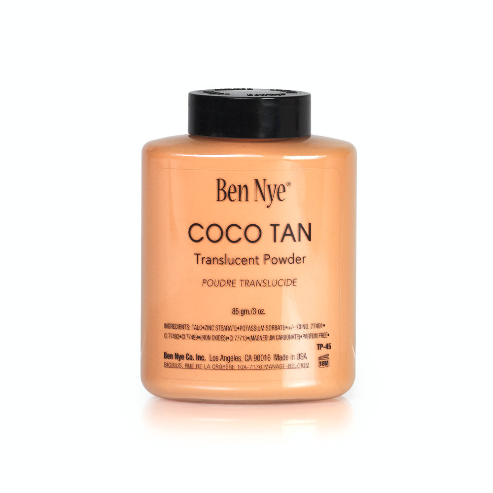 Ben Nye TP Translucent Face Powder 2.6oz - TP-45 Coco Tan