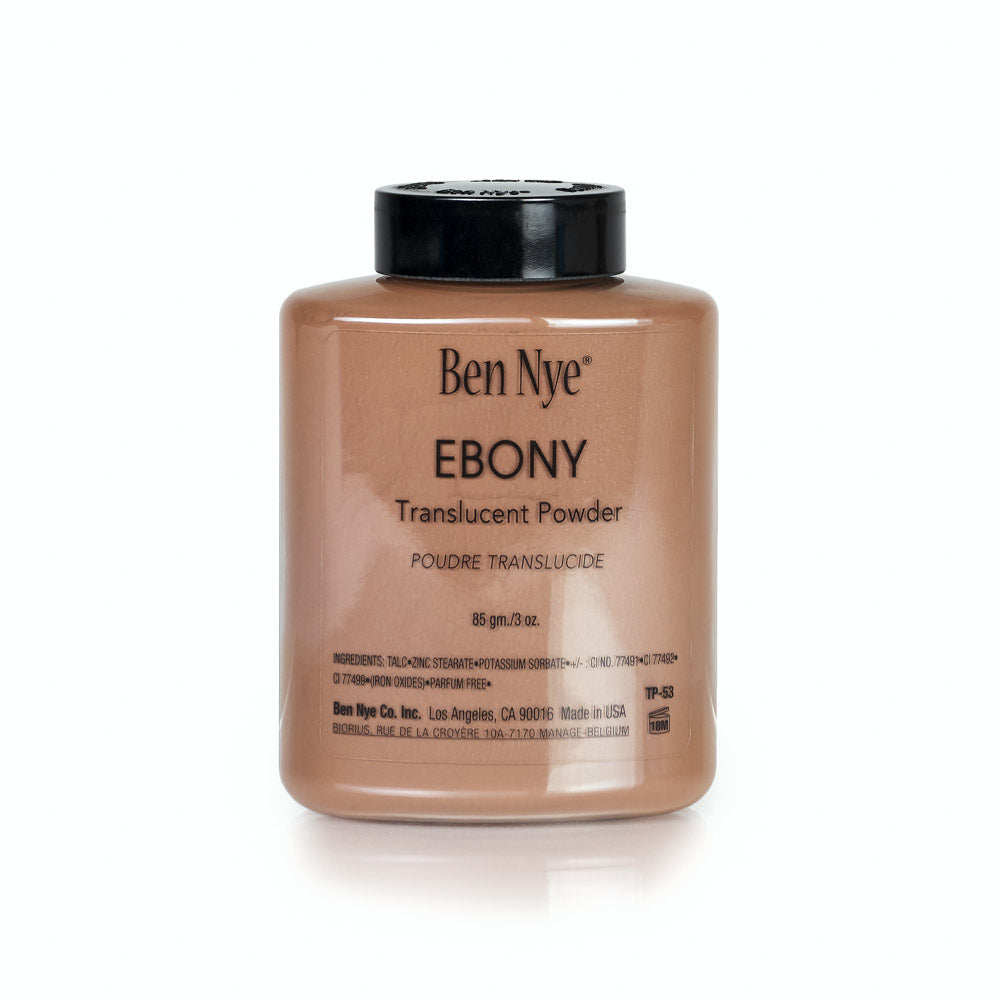 Ben Nye TP Translucent Face Powder 2.6oz - TP-53 Ebony